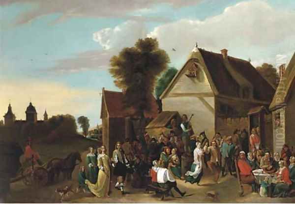 A village kermesse - view 1
