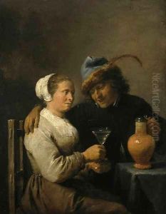 Tavern Scene by David The Younger Teniers
