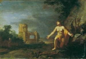Schule by Cornelis Van Poelenburch
