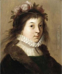Portrait Of A Young Girl As Flora