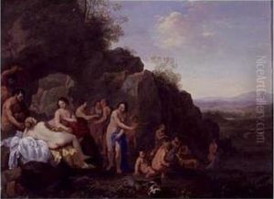 Diana And Attendants In A Landscape With Spoils Of The Hunt Diana And Attendants In A Landscape With Spoils Of The Hunt