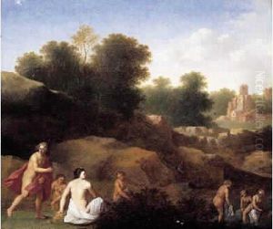 26 X 31 Cm by Cornelis Van Poelenburch
