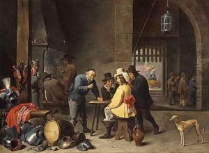 Guardroom with the Deliverance of Saint Peter ca 1645