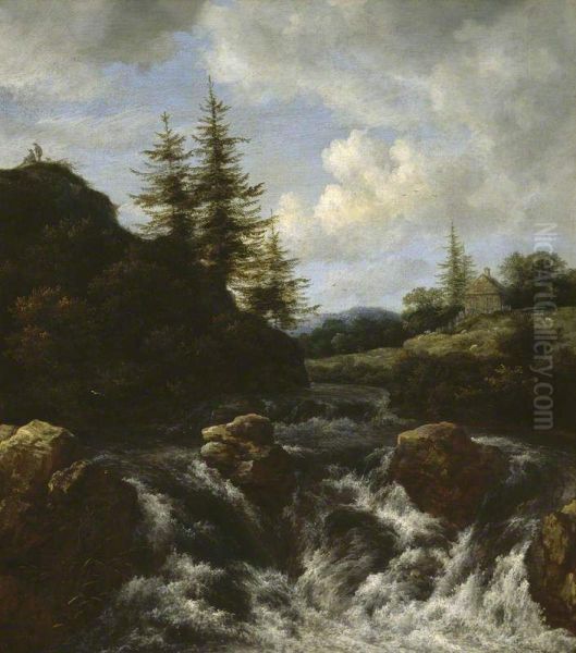 Landscape With A Waterfall - view 1