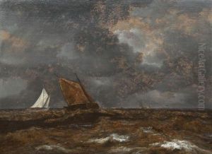 Sailing Ships On The Zuider Zee