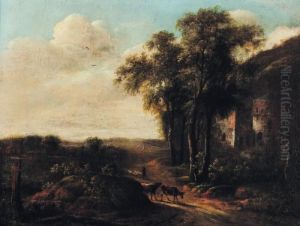 Paysage Au Gardien De Vaches by Jacob Van Ruisdael