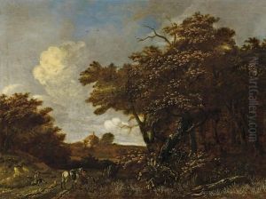 Landschaft Mitjagern by Jacob Van Ruisdael