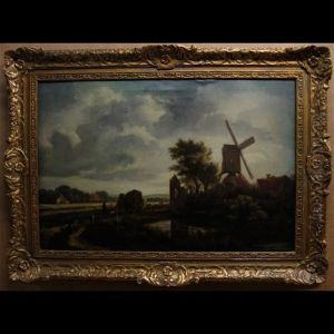 An Evening Landscape by Jacob Van Ruisdael