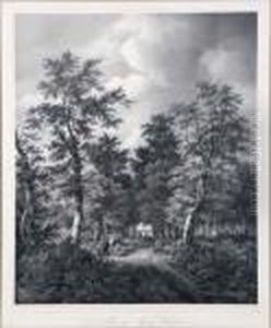 Allee by Jacob Van Ruisdael