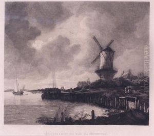Isaaksz Ruysdael Riviergezicht Bij Wijk Bij Duurstede by Jacob Van Ruisdael