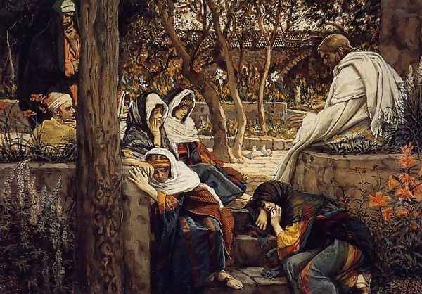 Jesus At Bethany - view 1