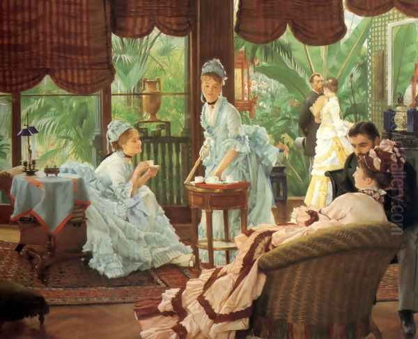 In the Conservatory (Rivals) (2) 1875-78 - view 1