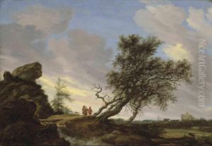 An Extensive Landscape With The Road To Emmaus An Extensive Landscape With The Road To Emmaus
