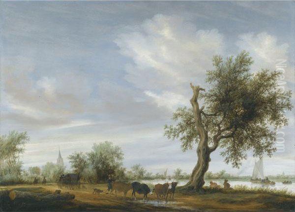 A River Landscape - view 1