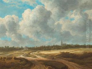 A Dutch Landscape by Salomon van Ruysdael
