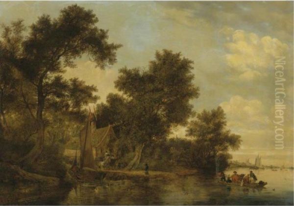 A River Landscape - view 1