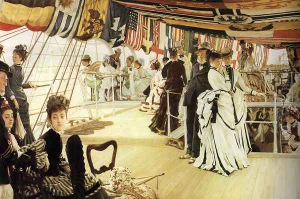 The Ball On Shipboard by James Jacques Joseph Tissot