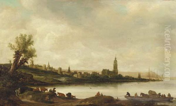 A View Of Rhenen From The South West - view 1