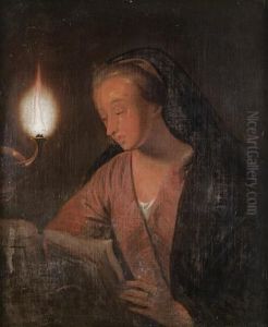 The Penitent Magdalen by Godfried Schalcken