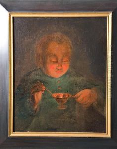 Children By Candlelight by Godfried Schalcken