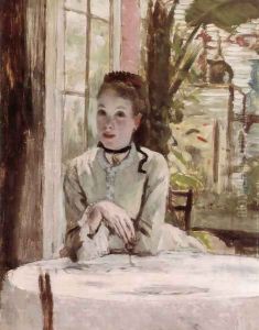 A Woman In An Elegant Interior by James Jacques Joseph Tissot