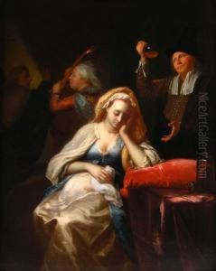The Doctor's Visit by Godfried Schalcken