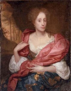 Portrait Of A Lady by Godfried Schalcken