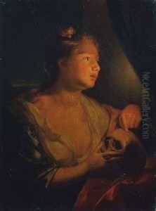 Umkreis by Godfried Schalcken