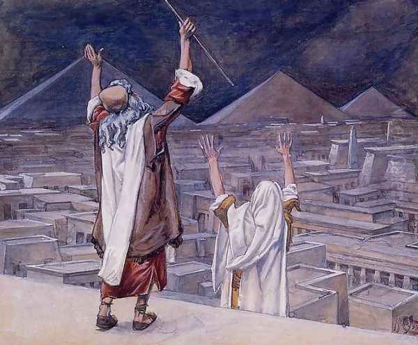 The Plague Of Locusts - view 1