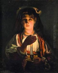 Jeune Fille A La Bougie