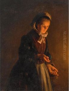 A Servant Girl By Candle Light A Servant Girl By Candle Light
