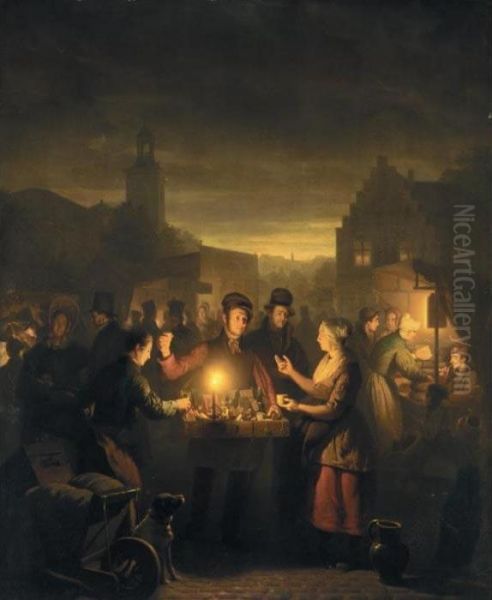 A Market By Moonlight - view 1