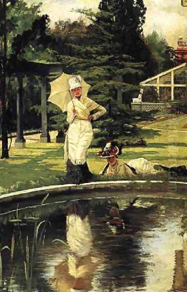 Jacques In An English Garden - view 1