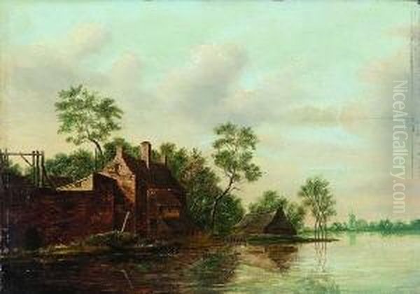Hollandische
Kanallandschaft - view 1