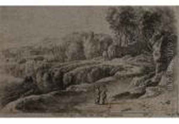 Landschaft Mit Figurenstaffage - view 1