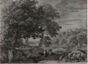 Landschaft Mit Darstellung Der Flucht Nach Agypten Landschaft Mit Darstellung Der Flucht Nach Agypten