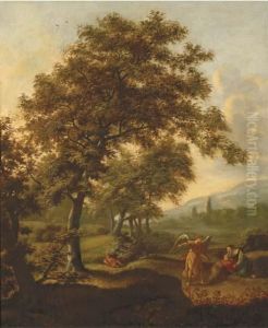 Hagar With The Angel In The Wilderness