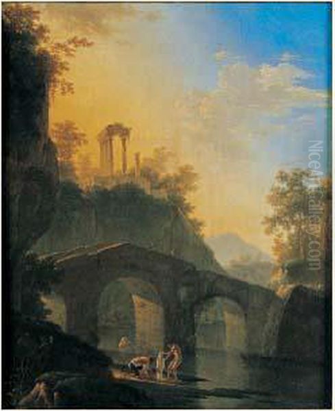 Paysage De La Campagne Italienne - view 1
