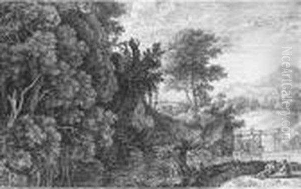 The Small Wooden Bridge (holl.108) - view 1