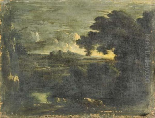 Paesaggio Laziale Con Il Monte Soratte Sullo Sfondo. - view 1
