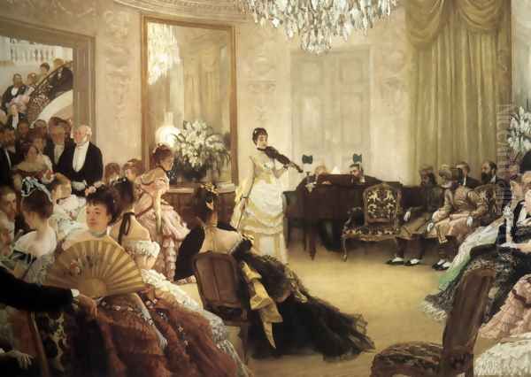 Hush! (or The Concert) by James Jacques Joseph Tissot