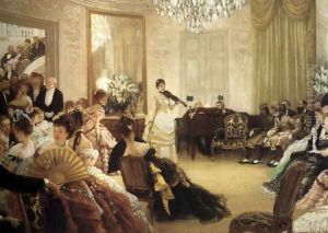 Hush! (or The Concert) by James Jacques Joseph Tissot