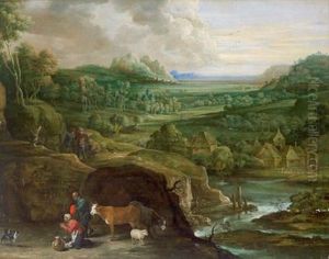 E David Teniers by Lucas Van Uden
