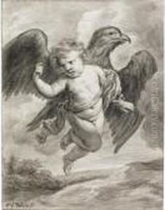 The Rape Of Ganymede by Lucas Van Uden