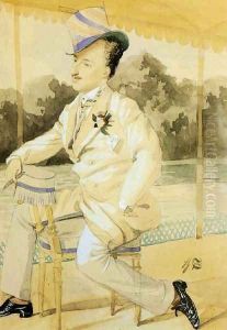 Jacques A Dandy by James Jacques Joseph Tissot