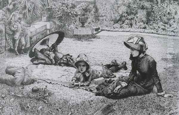 En Plein Soleil (Etching) (In The Sulight) - view 1
