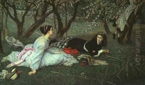 Le Printemps (Spring) 1865 by James Jacques Joseph Tissot