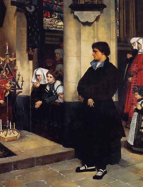 During the Service (or Martin Luther's Doubts) - view 1