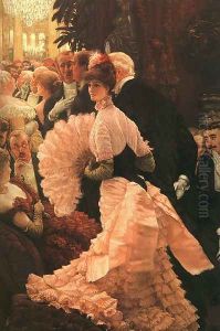 L'Ambitiuse (The Political Lady) 1883-85 by James Jacques Joseph Tissot