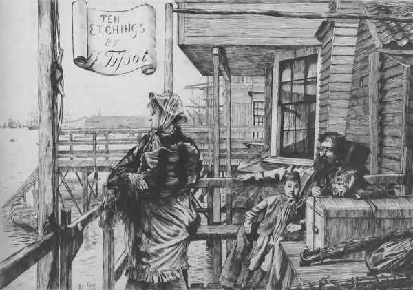 L'Auberge des Trois-Corbeaux (The Three Crows Inn, Gravesend) - view 1